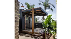 Modern Studio with Outdoor Bath and Cabin Sauna - Image 5