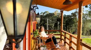 Chalé para casal com hidro e piscina quente Cabana Gaia - Image 5