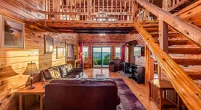 Lodge at OZK Ranch- Incredible mountaintop cabin with hot tub and views - Image 3