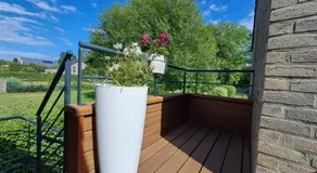 Studio 4 pers avec balcon et jardin - Image 2