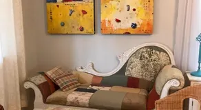 Cozy ,artistic cottage in a garden setting close to the beach and hiking trails. - Image 2