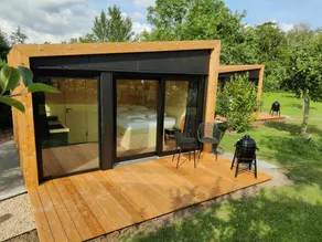 Cabin met hottub en egg barbecue - Image 5