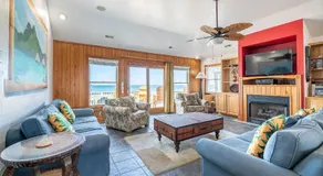Joshua's Tiki Hut - Nags Head MP 11, Oceanfront, Elevator, Pool, Swim-Up Tiki Bar, Hot Tub, Pets OK - Image 2