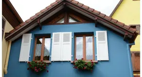 Casas de campo La Maison Bleue na Alsácia em Bergheim - Image 5
