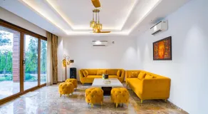 ELIVAAS Sanisa Farm 3-BHK Farmhouse with Pvt Pool, Game Zone & Lush Garden - Image 4