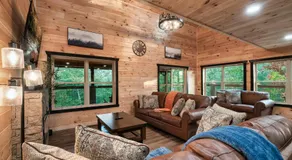 Luxury Arcade Cabin with Hot Tub and Mountain Views Sleeps 12 - Image 2