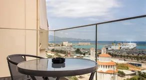Minimal Loft Art with Sea View Over Heraklion Harbour - Image 5