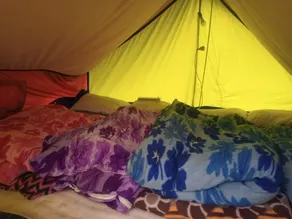 Himalayan hills tent accomodation - Image 2