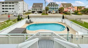 Steps to BeachSleeps 14 Pool, Hot Tub, Cornhole - Image 3