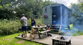 Shepherds Hut at Rhyd y Galen - Image 3