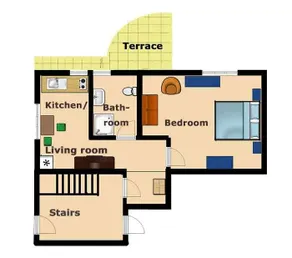 Family apartment in Villa with pool, garden, WiFi - Image 5