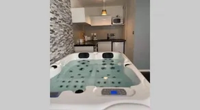 Joli T2, jacuzzi, lit rond, jardin, parking privé, métro - Image 5