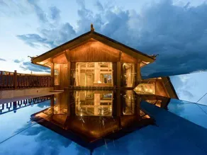 Floral Lijiang Ancient City Banshan Yunfu Luxury Designer Meisu - Image 3