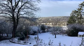 Doppelzimmer mit neuem Bad und Sportpool-Nutzung außen, Villa Naturpark, Garten mit Rheinblick - Image 5