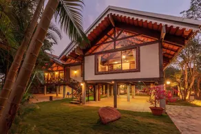 Aranyam Villa by StayVista with Modern wooden interiors, Kidszone, Indoor games & plunge pool - Image 4