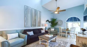 Appartement en copropriété avec terrasse, barbecue et jacuzzi | Vue jardin - Image 4