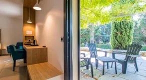 Campingplatz Domaine du Cros d'Auzon - Premium-Mobilheim mit 4 Zimmern, 6/7 Personen, Klimaanlage TV - Image 4