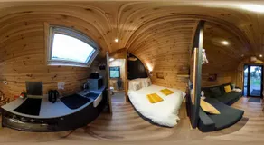 Robins Nest Glamping Pod with Hot Tub - Image 2