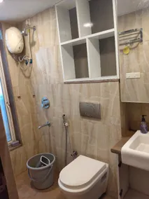 Premium 1bhk furnished flat 22nd floor with Fridge - Image 4