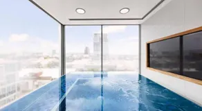 2BR CBD Apt Swimming Pool Sauna SPA CBD - Image 3