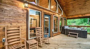 Smoky Ridge - Stunning Mountain Views, Hot Tub, Fire Pit, Gigabit Internet, Exceptional Cabin - Image 5