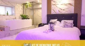 Escale secrète Montargis Jacuzzi Appart Climatisé Parking gratuit - Image 2