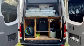 VW Crafter - Wendy - Off-Grid-Sleeps 3 - Beach Ready - Image 5