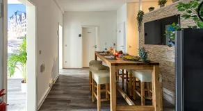 Luxus City Apartment Sauna Balkon Küche Zentral - Image 3