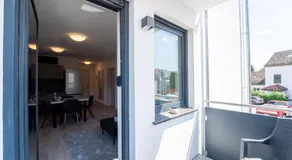 Aparthotel Neckartal - Premium Serviced Apartments mit je 2 Schlafzimmern & King-Size-Betten, Highspeed-WLAN, 55'' Smart-TV in jedem Zimmer, Vollküche, Klima, Parkplatz - 15 Min nach Stuttgart, Ludwigsburg & Waiblingen - Perfekt für Business & Privat! - Image 5