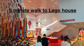 5 minute walk to LEGO house - n18 - studio room with private bathroom - Image 3