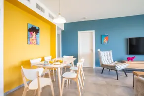 Vibrant Seaside Stay with Balcony - Image 4