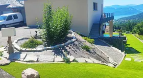 Chambre vue lac av piscine - Image 4
