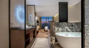 重庆伯特高空酒店江北嘴蓝洋金融中心店Chongqing Bert High-Altitude Hotel, Jiangbei Zhu, Lan Yang Financial Center Branch - Image 2