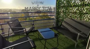T4 Massy TGV by Beds4Wanderlust - 80m2 avec Terrasse et bureau - proche coulée verte - idéal Pro ou Famille - Image 3
