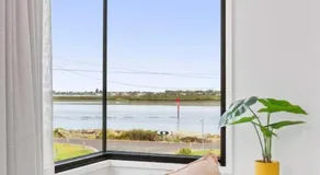 Luxury Riverside Escape with Fire Pit Pizza Oven River Views - Image 4