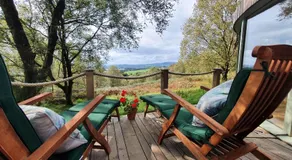 Craigmaddie Muir Roundhouse with Hot Tub Romantic, Luxury, Rural Stay for 2 Near Milngavie - Image 4
