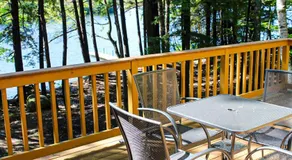 Waterfront cabin near Fish Cove with private dock, water access, firepit, grill - Image 5