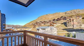 Heart of Val Thorens, Studio Apt, Balcony views - Image 3