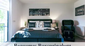 Relax-Apartment Biberach - Relax Massagesessel - Smart-TV 85 Zoll - voll ausgestattete Küche - High-Speed Internet - Arbeitsplatz mit Curved Monitor - Image 2
