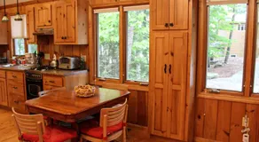 Waterfront cabin near Fish Cove with private dock, water access, firepit, grill - Image 4