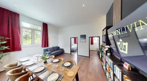 CROWN LIVING Design Loft Lustenau - Loft mit Küche, Bibliothek und Gartensitzplatz, grenznah gelegen - Image 4