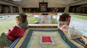 2 x Double Bed Glamping Wagon at Dalby Forest - Image 2