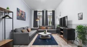 Federnest living - Wohnung für 12 Personen - 2xWC - Gruppen, Messe, Monteure, Studenten - Voll ausgestattet - 6 Betten 140x200cm hochwertig, 3 Smart-TV 55 Zoll Netflix, 1000 Mbit WLAN, voll ausgestattete Küche - Image 2