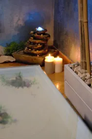 Appartement avec barbecue, piscine privée et jardin - Image 4