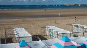 Appartement T2 : grande terrasse équipée, parking, à 200m de la mer et 400m de la plage - FR-1-92-735 - Image 4
