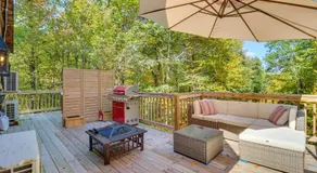 Pocono Getaway A frame Cabin w/ Hot Tub Sauna - Image 3