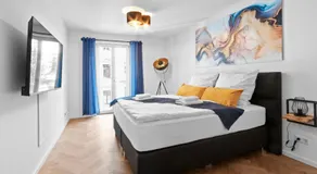 Luxus im Zentrum für 6 Personen! 3 Zimmer, Balkon, WLAN, Parkplatz - Image 2