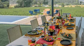 SaffronStays Onellaa, Nashik - infinity pool villa surrounded by a vineyard - Image 4