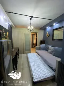Industrial Design Bachelor's Pad with Pool View in Shore Residences - Image 2