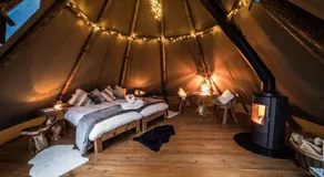 Indian Tipi at Desert Gardens Oasis in Lobo, Tx - Image 2